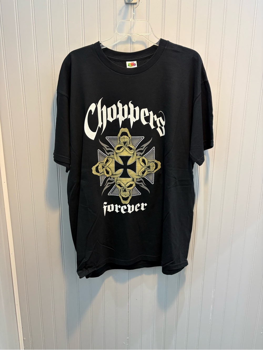 Black Choppers Vintage Graphic Tee NWT XL